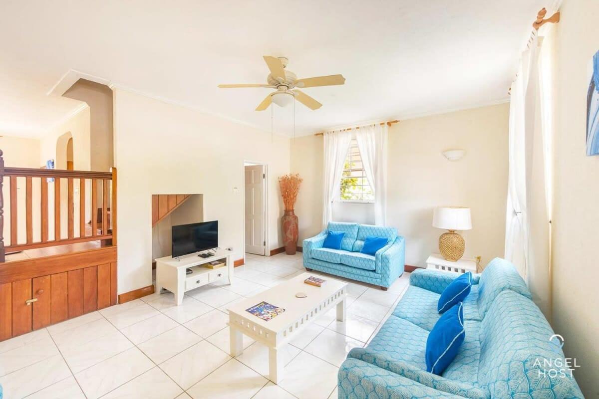2-Story Townhome With Private Pool, Ideal For Group! Christ Church Exterior foto